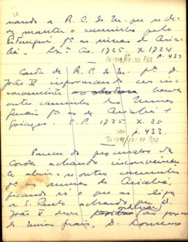 Resumo da carta de D. Rodrigo Cesar de Menezes a D. João V