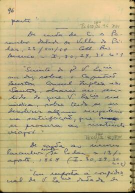 Carta de Duque de Caxias a Paranhos