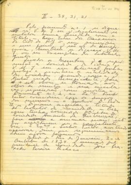Documento sobre a instalação da sociedade intitulada: Bem estar dos caixeiros da cidade do Rio de Janeiro