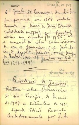 Fundação da Junta do Comércio de Lisboa