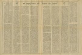 "O significado de "Raízes do Brasil"