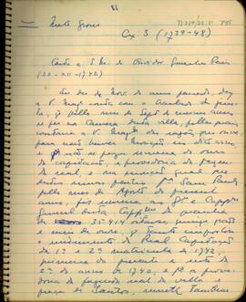 Carta de João Gonçalves Pereira a S. Majestade