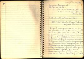 Fragmento de carta de Saldanha Marinho ao Conselheiro Zacarias de Goes e Vasconcelos criticando Caxias