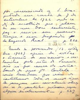 Resumo do bando do Governador Capitão General da Capitania de São Paulo
