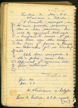 Fragmento de carta do Conselheiro Francisco Octaviano de Almeida Rosa ao General Polydoro