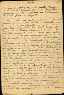 Bando de D. Luiz de Albuquerque de Melo Pereira e Caceres