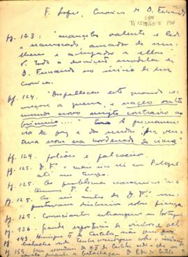 Fragmentos da "Crônica de D. Fernando"