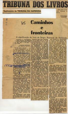 "Caminhos e Fronteiras - a significação do livro de Sérgio Buarque de Holanda"