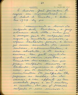 Fragmento da representação de João Gonçalves Pereira a S.  Majestade