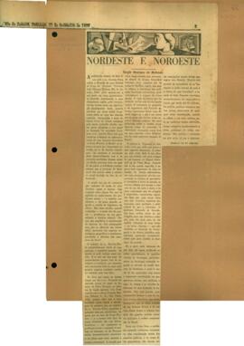 "Nordeste e noroeste"