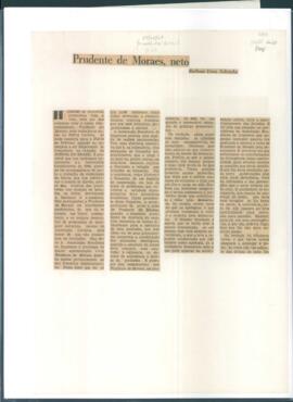 “Prudente de Moraes, neto”