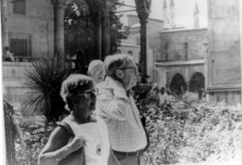Sérgio Buarque de Holanda e Maria Amélia Alvim Buarque de Holanda em Istambul