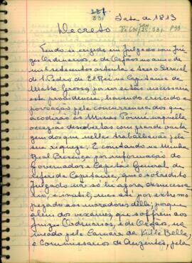 Decreto do Príncipe Regente