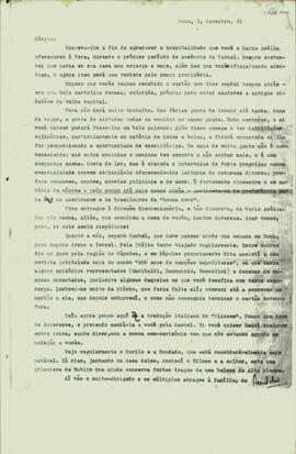Carta de Arnaldo Pedroso D’ Horta a Sérgio Buarque de Holanda