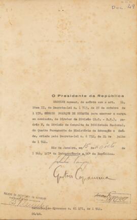 Diretor de Divisão de Consulta da Biblioteca Nacional