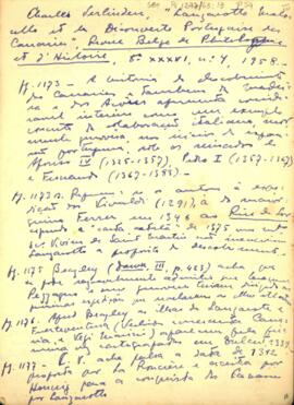 Fragmentos, em francês, de "Lanzarotto [Marcello] et la Discouverte portugaise das Canarias"