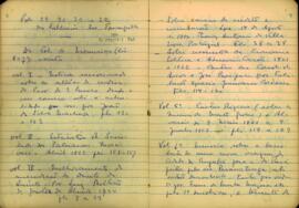 Catálogo de documentos sobre assuntos diversos