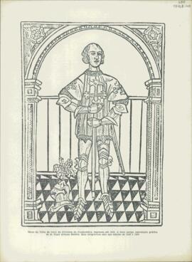 Xilogravura de D. Nuno Álvares Pereira