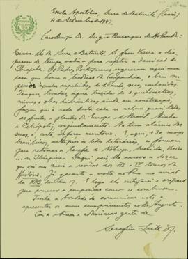 Carta de Serafim Leite a Sérgio Buarque de Holanda