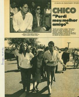 "Chico perdi meu melhor amigo"