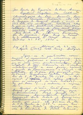 "Legislação Brasileira ou Coleção Cronológica das Leis, Decretos, Resoluções de Consulta, Provisões, etc. do Império do Brasil desde o ano de 1808 até 1831 inclusive, conteúdo: além do que se acha publicado nas melhores coleções, para mais de duas mil peças inéditas"