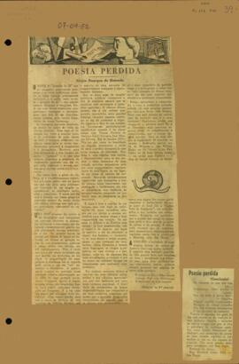 "Poesia perdida"