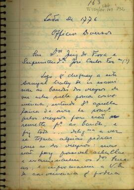 Carta de Salvador Rodrigues de Siqueira a José Carlos Ferreira