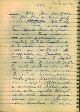 Carta Régia ao Governador Capitão General da Capitania de São Paulo, 1732