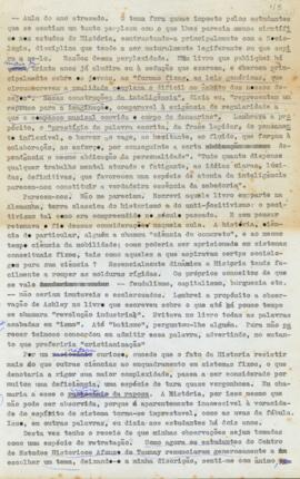 Palestra sobre o tema História