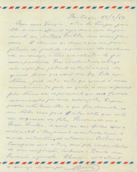 Carta de Caio Prado Júnior a Sérgio Buarque de Holanda