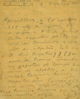 Censo, de 1808, da população de [Bragança Paulista]
