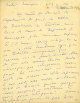 Anotações sobre cartas de concessão de terras pelo Infante D. Henrique