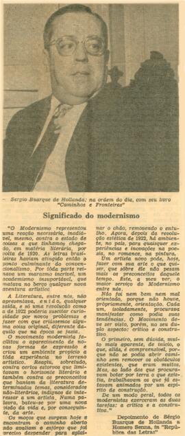 "Significado do modernismo"