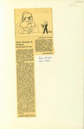 "Sérgio Buarque de Holanda, intelectual do ano"