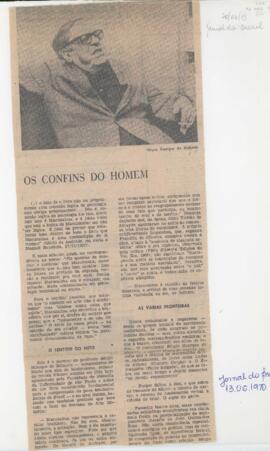 "Os confins do homem"