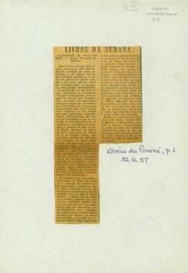 "Livros da semana"