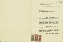 Convite para Conselho Consultivo do Instituto Superior de Estudos Brasileiros