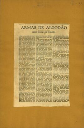 "Armas de algodão"