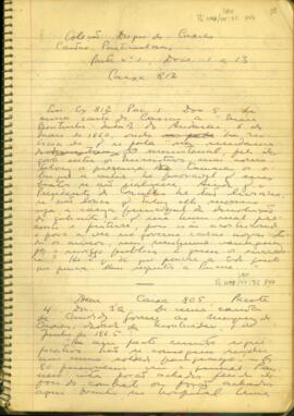 Carta do Marquês de Caxias