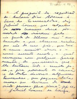 Fragmento do livro "Tratado descritivo do Brasil, em 1587"