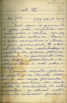 Discursos de José Bonifácio e outros políticos, 1879