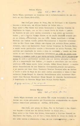 Carta Régia de D. José