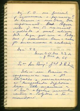 Carta do Conselheiro Francisco Octaviano de Almeida Rosa ao Brigadeiro General Bartolomé Mitre