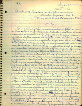 Carta de Antônio de Souza Barros a S. Majestade