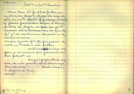 Carta de Antônio Lopes de [ ] a D. Luís Antônio de Souza