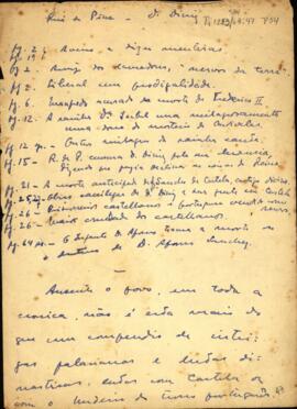 Fragmentos da "Chronica de D. Diniz"