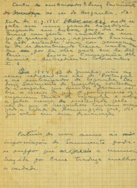 Fragmentos de documentos diversos