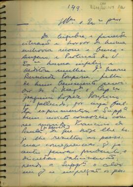 Documentos do processo de D. Maria Bernarda Pompino
