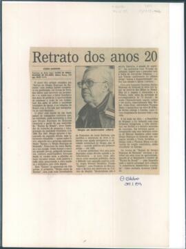 "Retrato dos anos 20"
