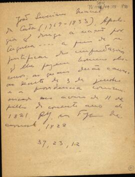 Anotações sobre a apologia de João Severiano Maciel da Costa (1769-1833)